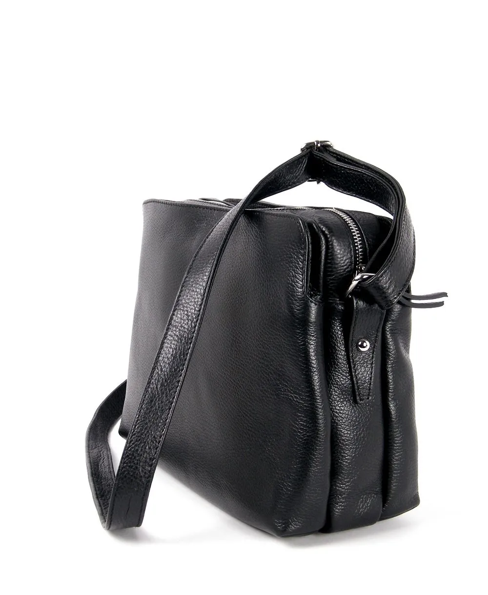 תיק צד לנשים קונטור שחור | Pierre Cardin – תמונה 4