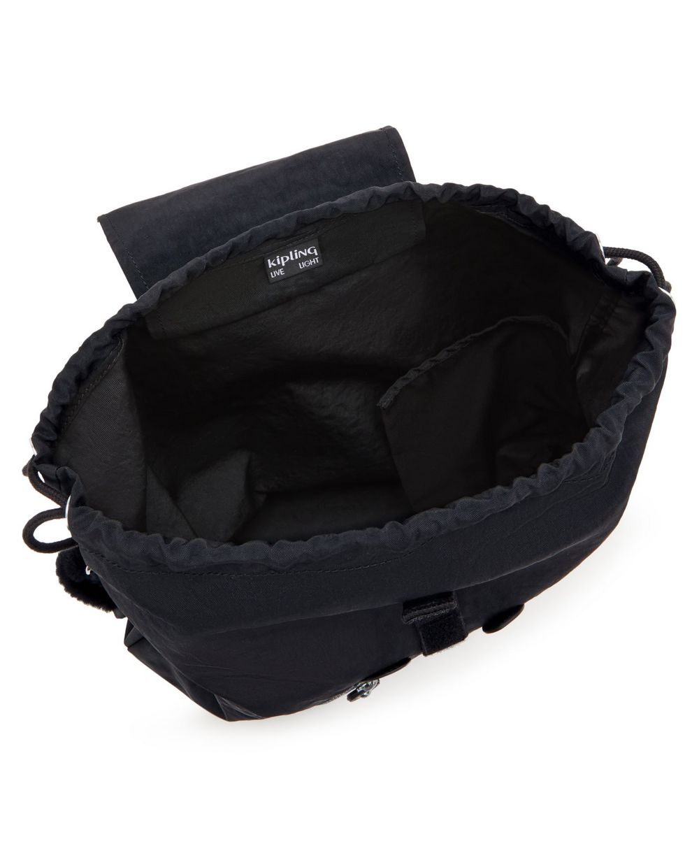 תיק גב קיפלינג פונדמנטל שחור – תמונה 5