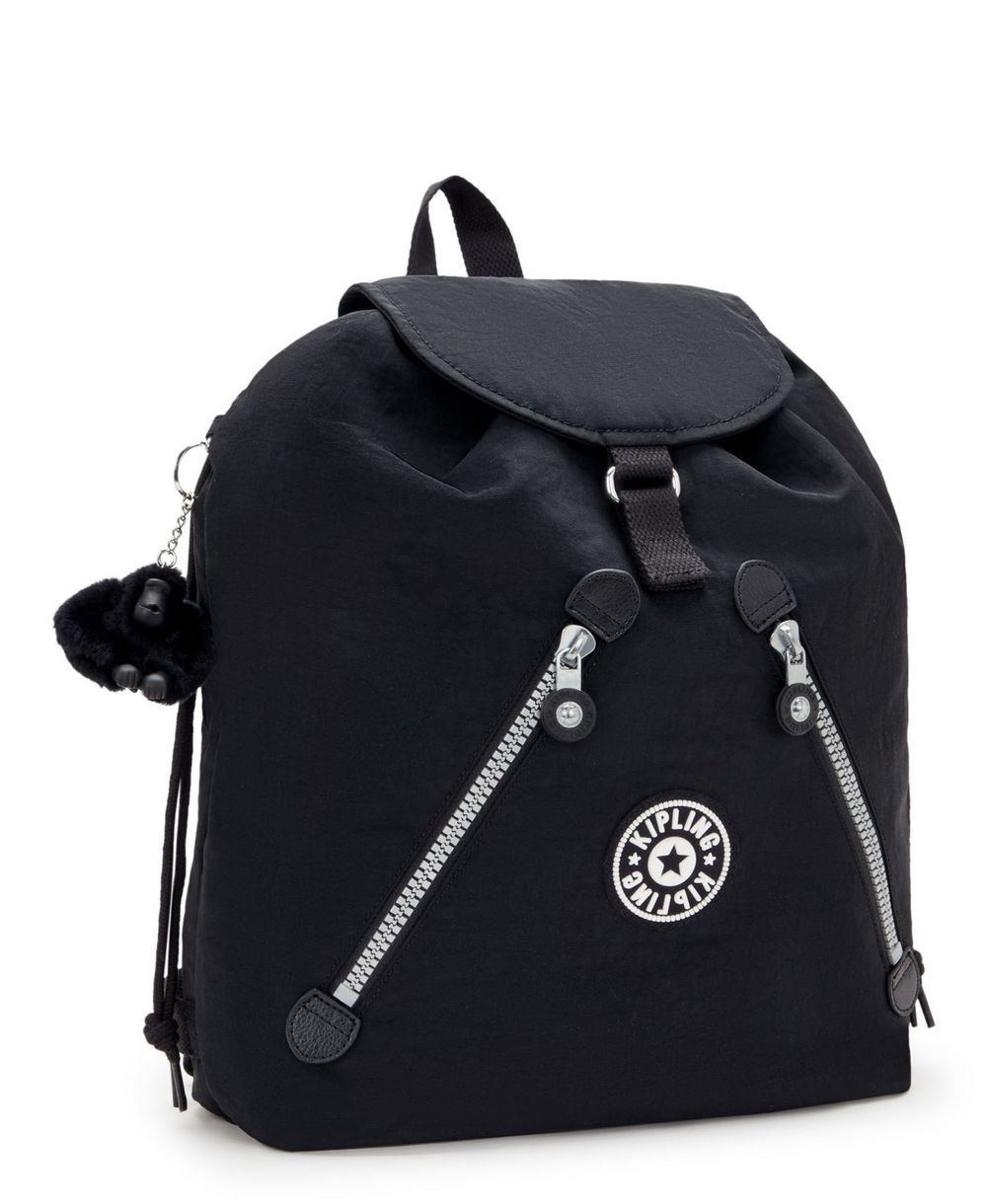 תיק גב קיפלינג פונדמנטל שחור – תמונה 3