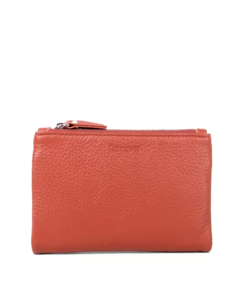 ארנקים מעור לנשים קלאודיה קטן חמרה נאפה (1)