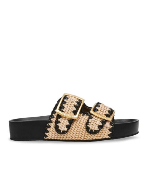 כפכף סטיב מאדן On Deck רפיה טבעי