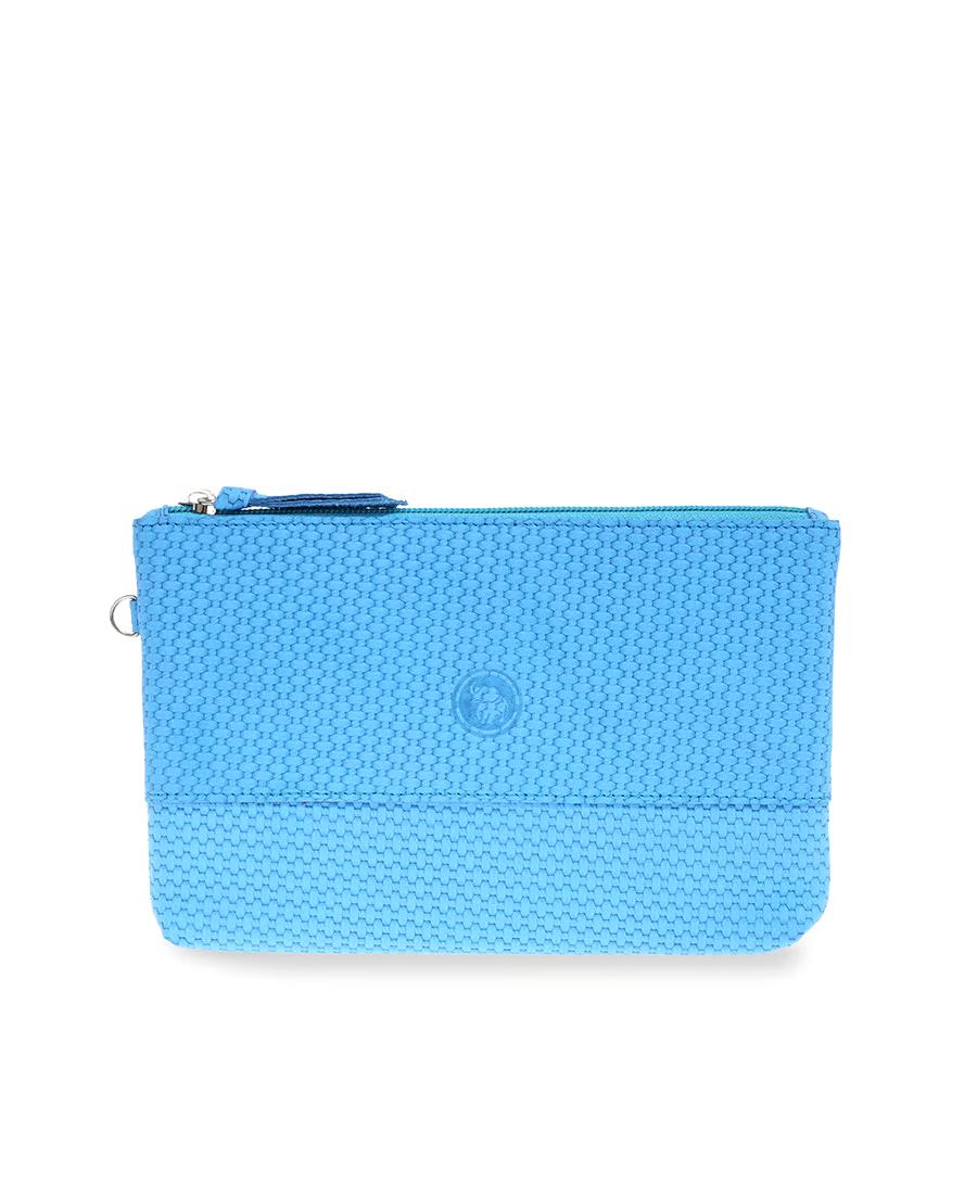 קלאץ עור לנשים אסיה תכלת | עמנואל