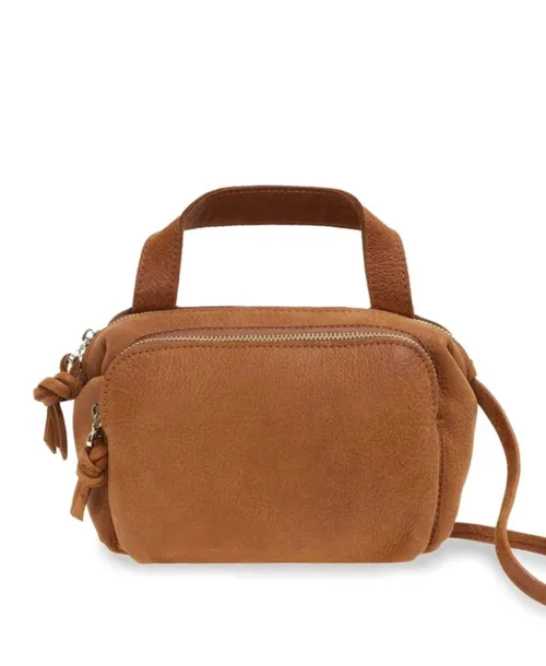 תיק צד לנשים חבצלת חום דיזל נטע שדה (1)