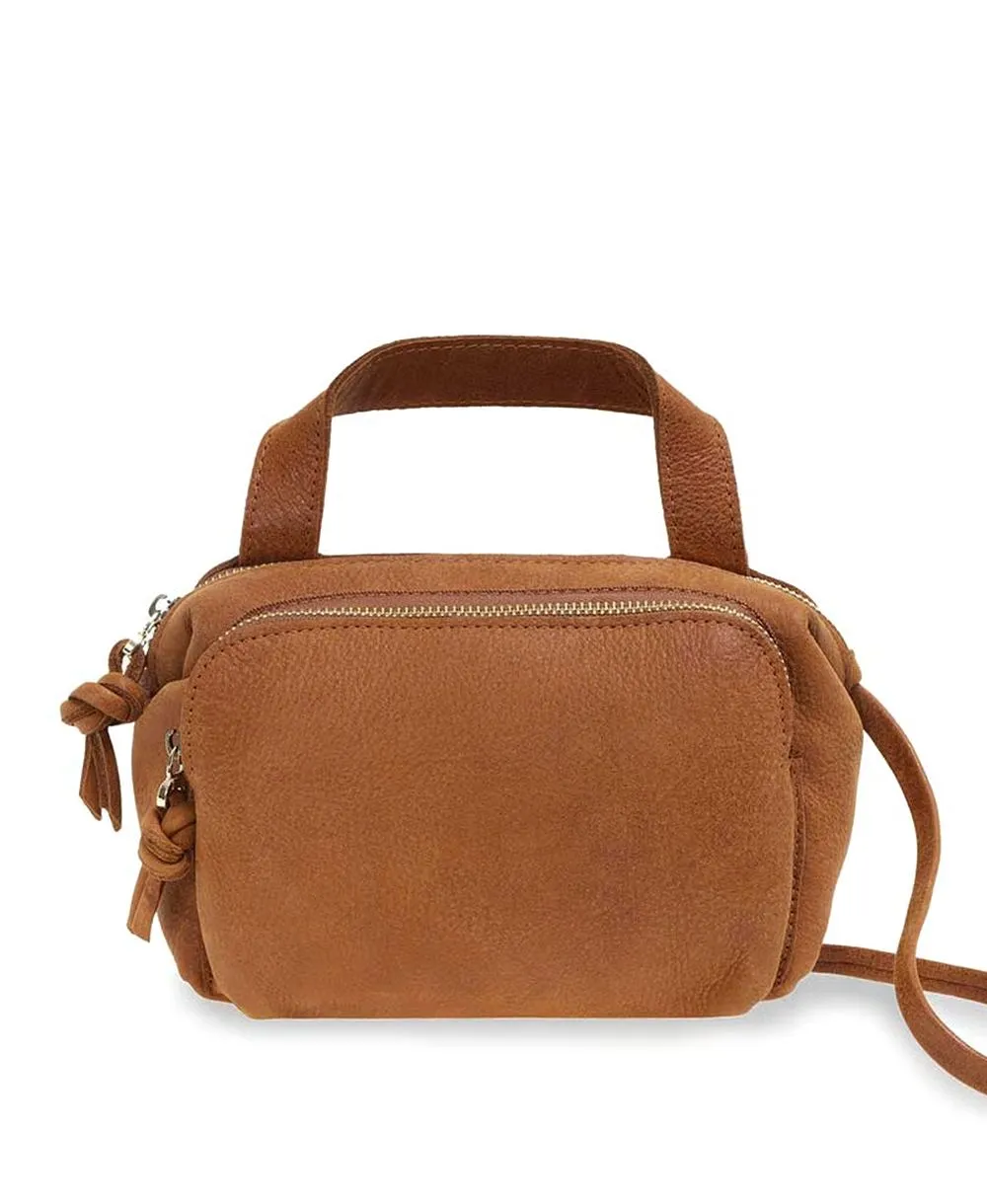 תיק צד לנשים חבצלת חום דיזל נטע שדה (1)