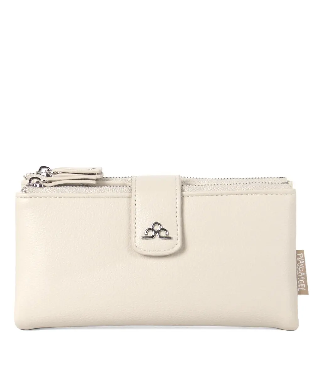 ארנק לנשים 22 כרטיסים גדול אופוויט לא מעור (1)