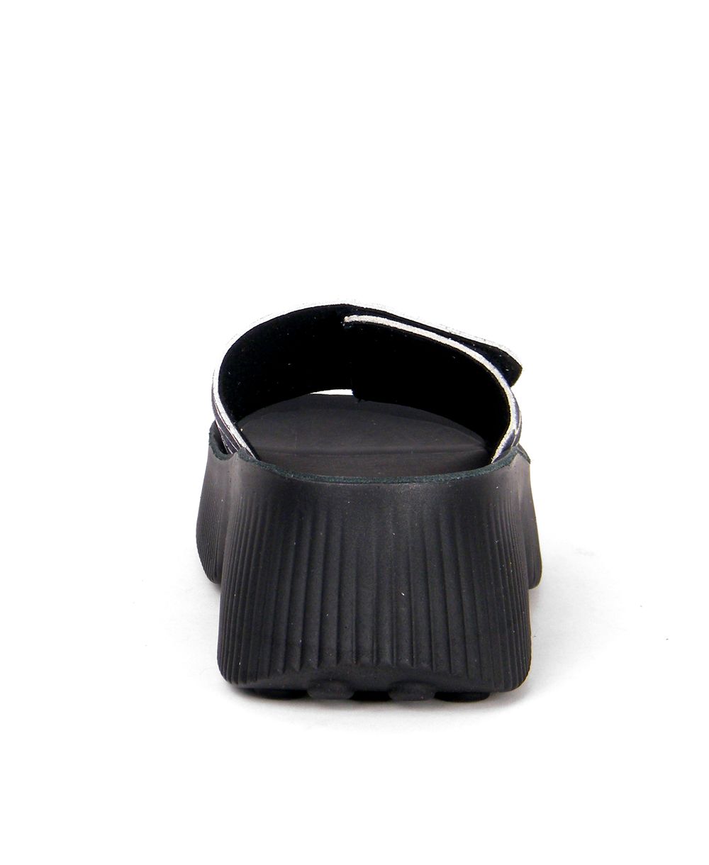 כפכף פלטפורמה SATINE שחור – תמונה 5