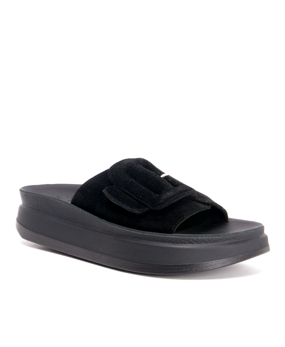 כפכפי נוחות VASILEIA פלטפורמה שחור – תמונה 2