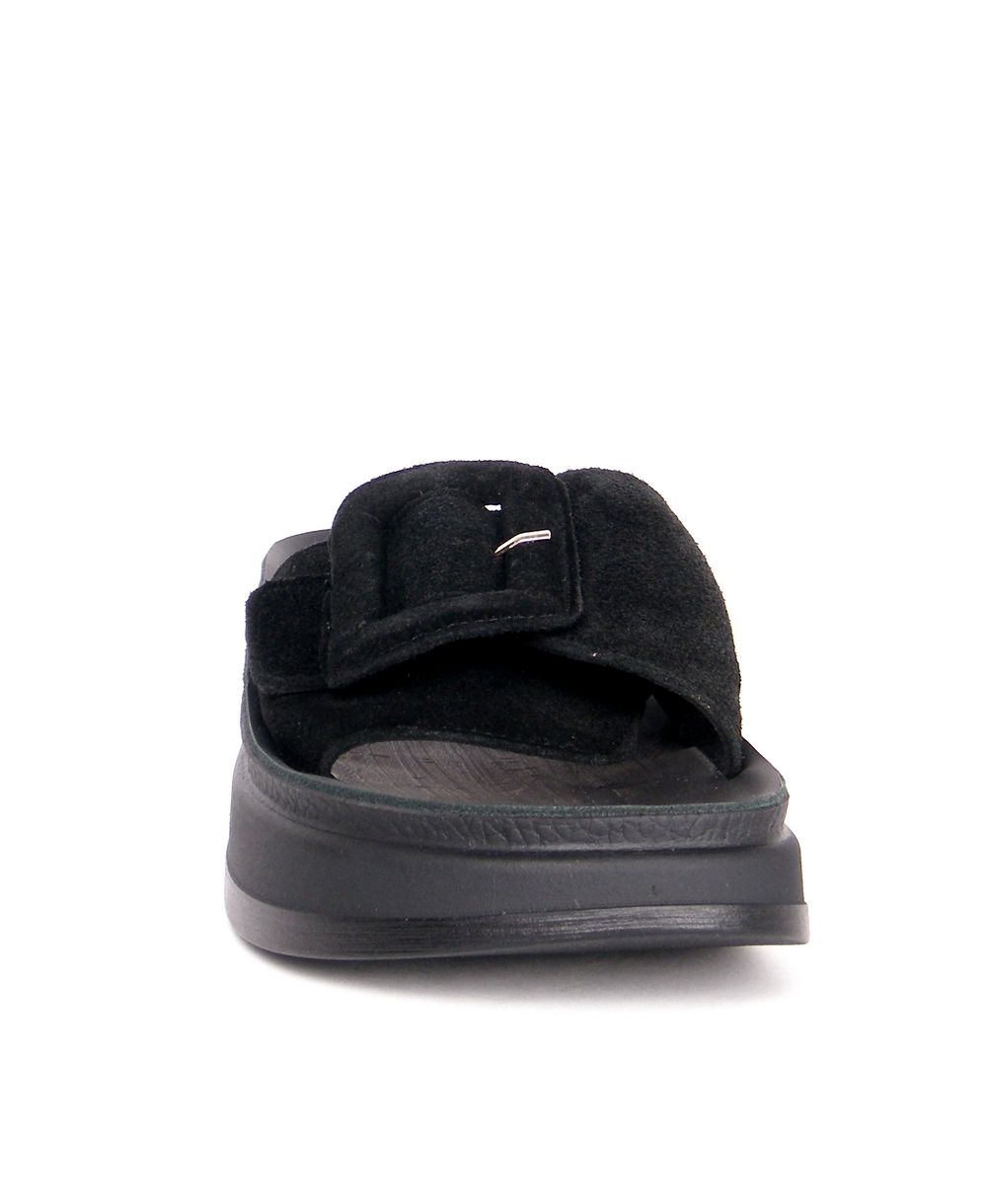 כפכפי נוחות VASILEIA פלטפורמה שחור – תמונה 3