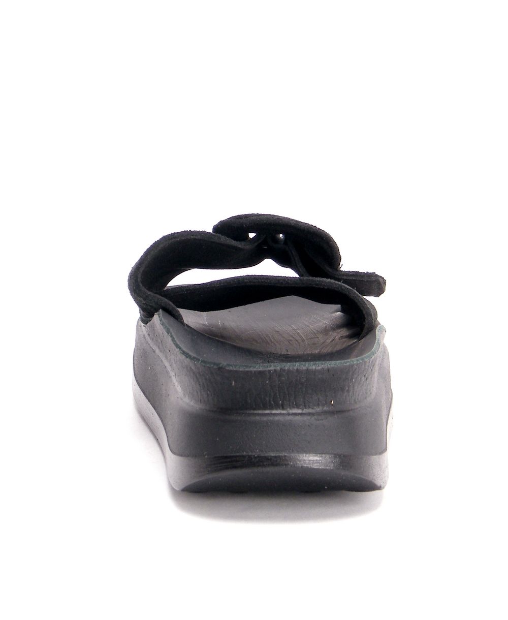 כפכפי נוחות VASILEIA פלטפורמה שחור – תמונה 4