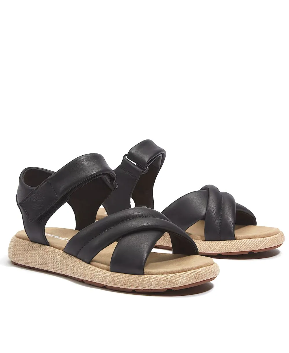 סנדל עור לנשים Belmar שחור | Timberland – תמונה 7