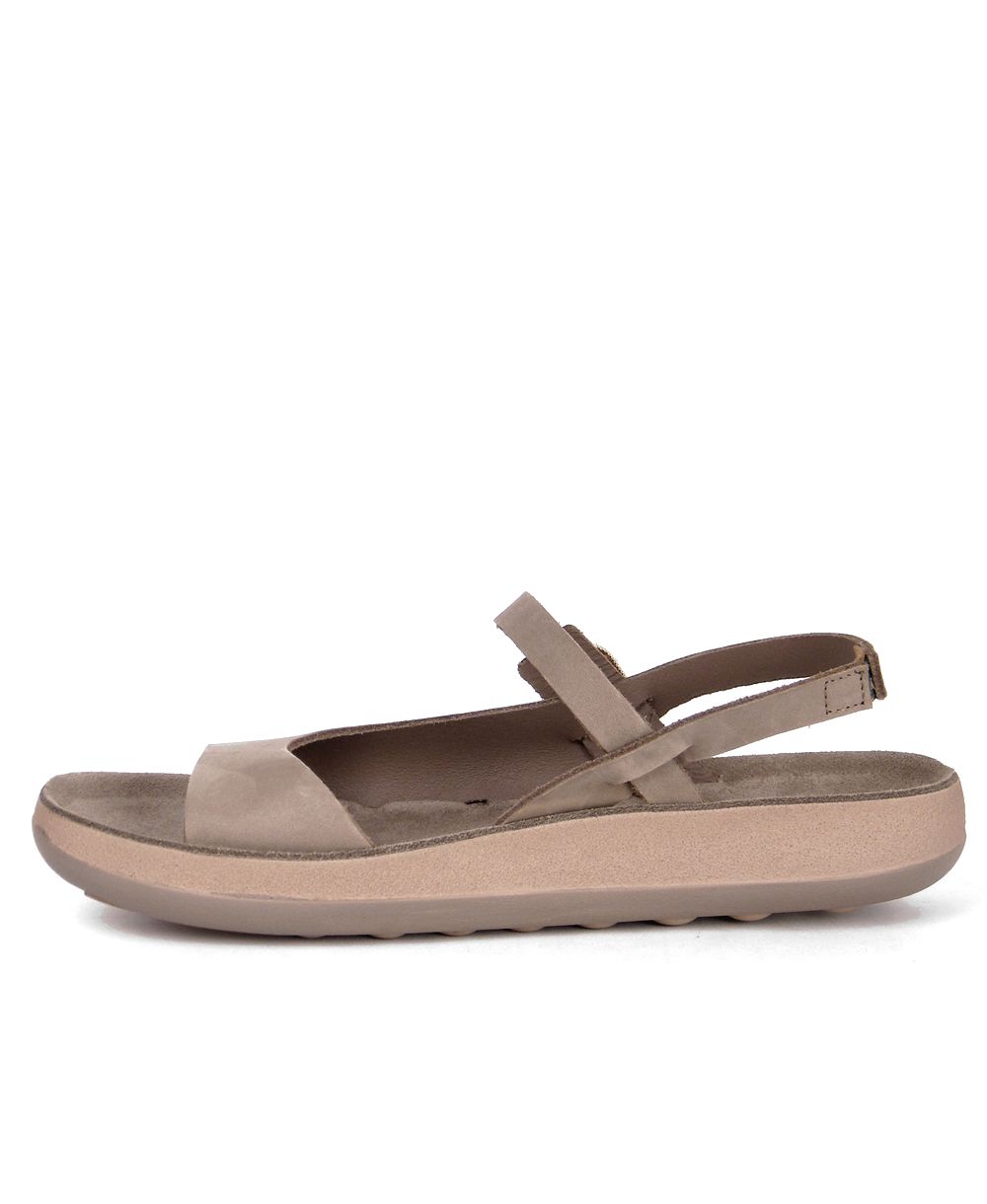 סנדלי נוחות מעור DOMNA חום – תמונה 4