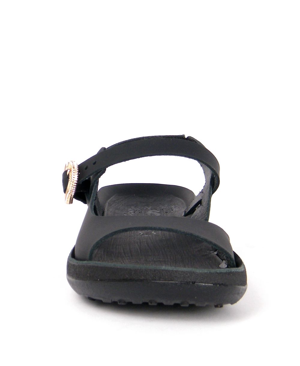 סנדלי נוחות מעור DOMNA שחור – תמונה 3