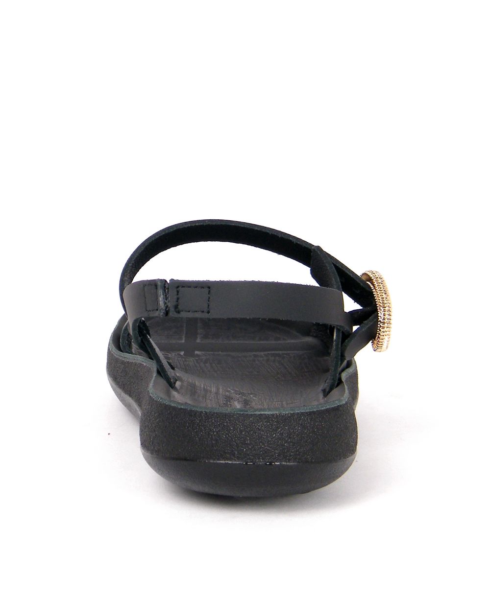 סנדלי נוחות מעור DOMNA שחור – תמונה 5