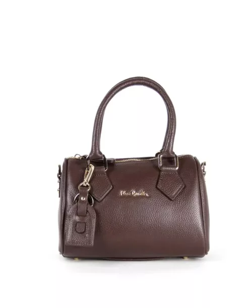 תיק לנשים Pierre Cardin Mini Tote חום נאפה (1)