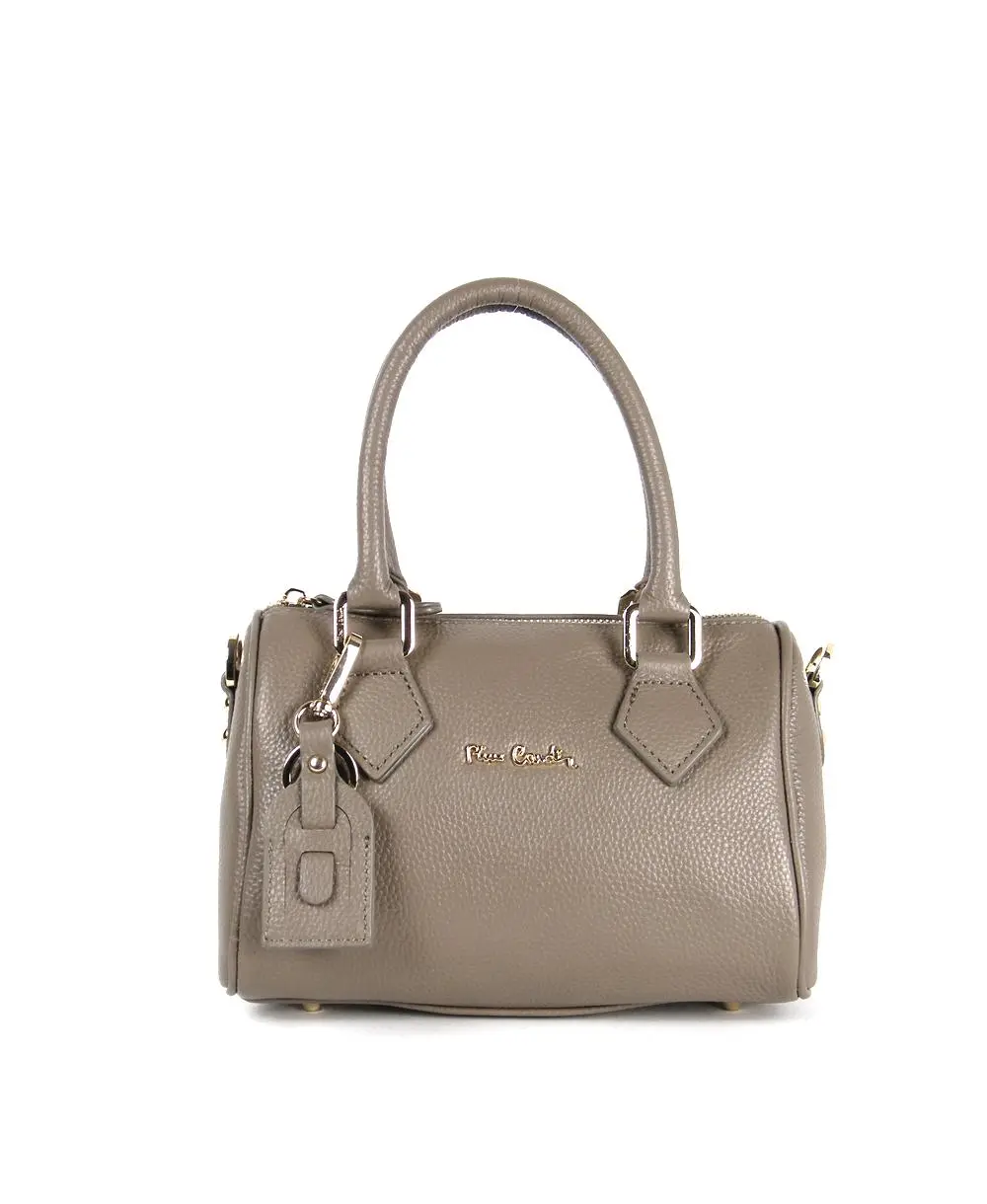 תיק לנשים Pierre Cardin Mini Tote מוקה נאפה (1)