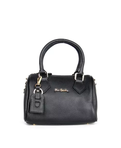 תיק לנשים Pierre Cardin Mini Tote שחור נאפה (1)