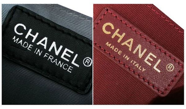 CHANEL TAG Made in France / Italy