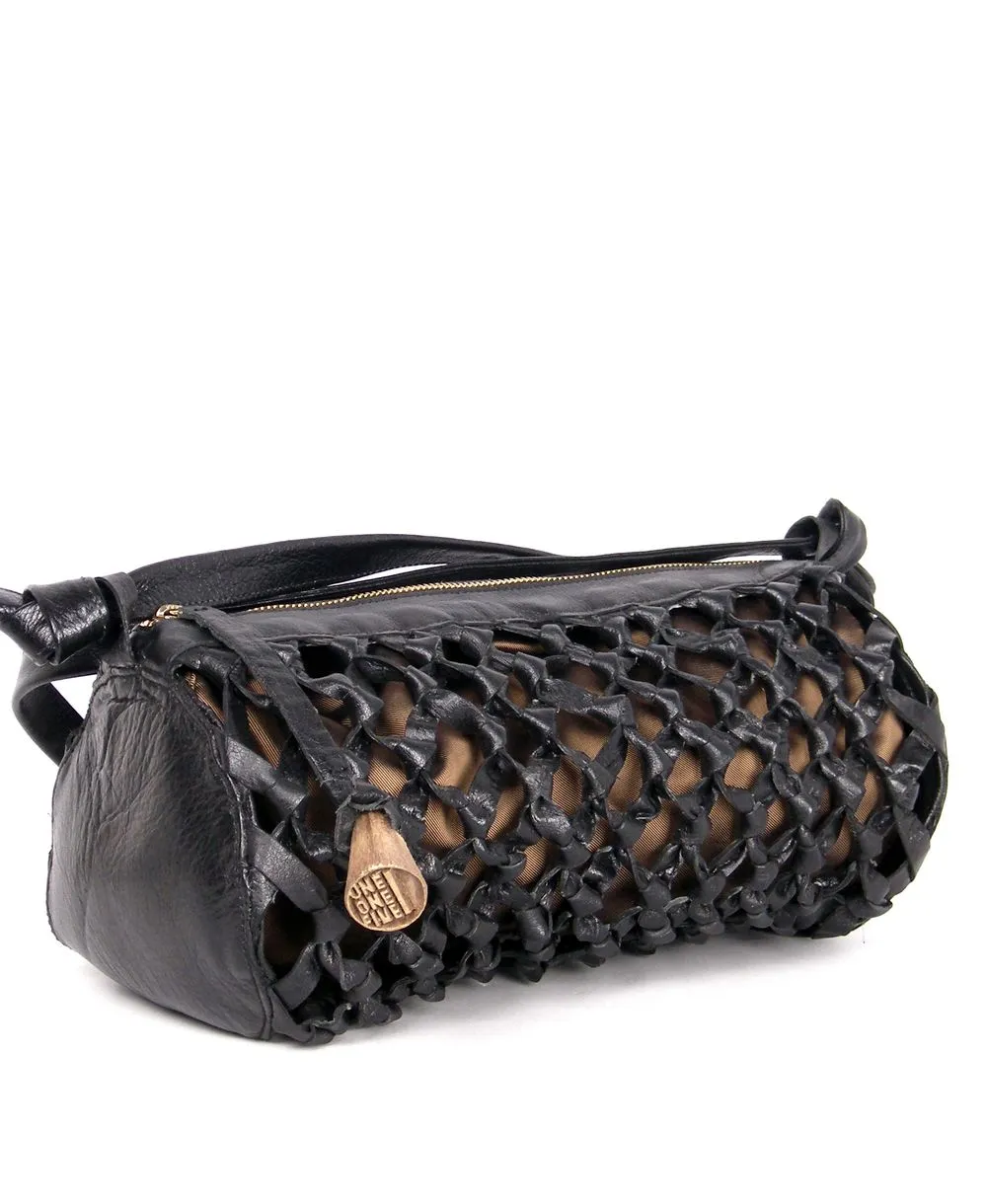 תיק מארוט קלוע עור שחור | ONE ONE FIVE – תמונה 5