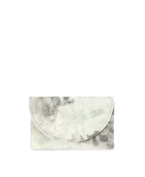 ארנק כרטיסים מיקרו לנשים בגוון מעונן עם טקסטורה ייחודית מבית נטע שדה