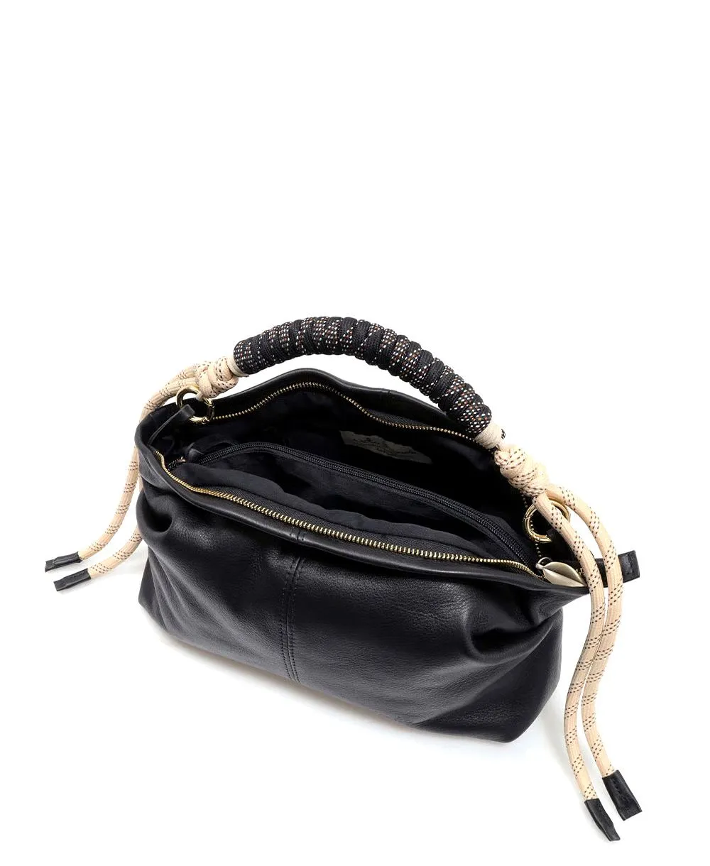 תיק צד לנשים בודהה נאפה שחור | נטע שדה – תמונה 6