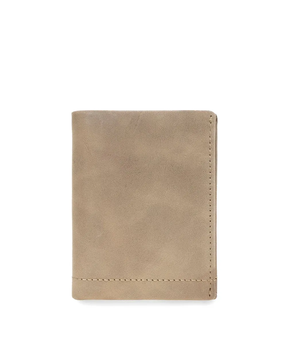 ארנק עור קטן לגבר בילי מגנט חאקי | עמנואל – תמונה 4