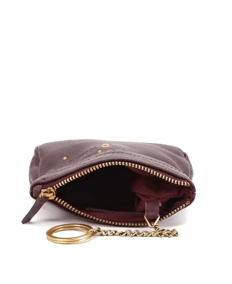 ארנק קטן למטבעות בורגנדי | Abbacino – תמונה 2