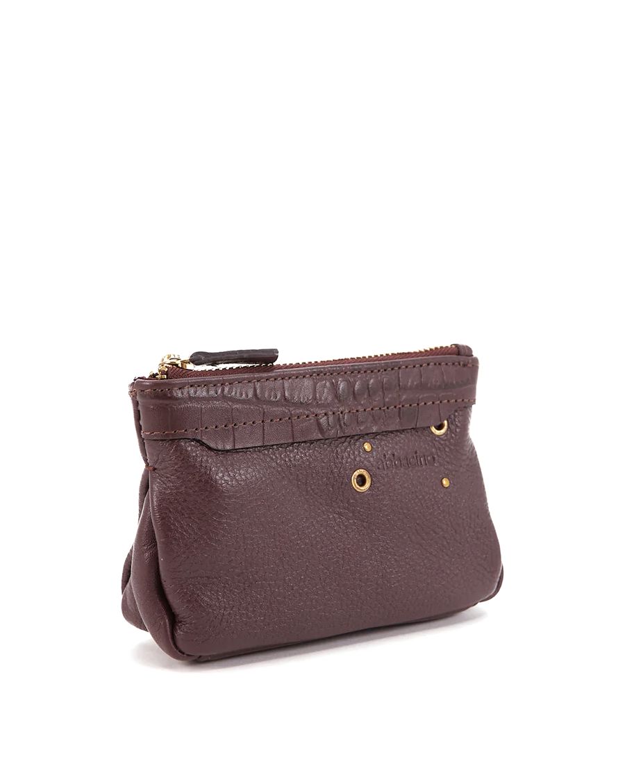 ארנק קטן למטבעות בורגנדי | Abbacino – תמונה 3