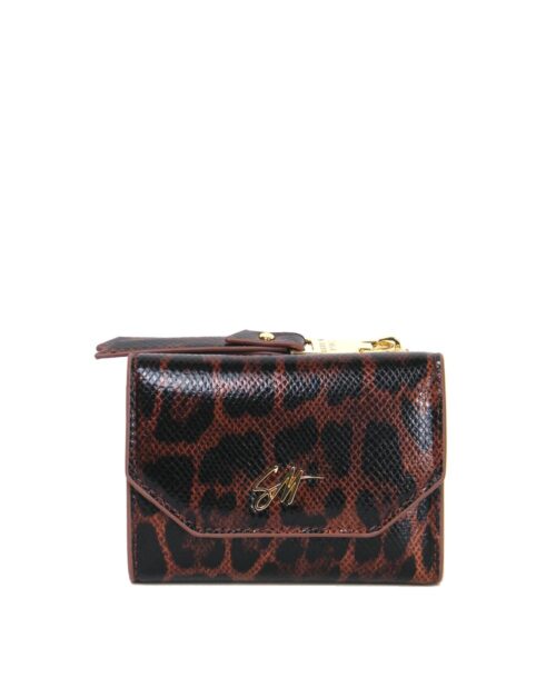 ארנק קטן לנשים סטיב מאדן נחש חום