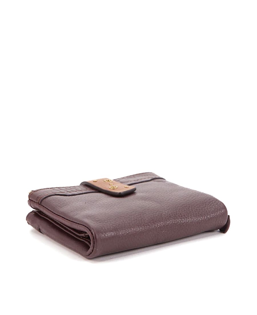 ארנק קטן לנשים עדיה בורגנדי | Abbacino – תמונה 5