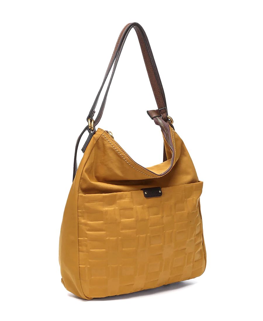 תיק גב/צד לנשים טקסטורה אמבר מעוצב | Abbacino – תמונה 3