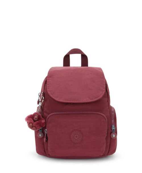 תיק גב קיפלינג סיטי פאק מיני בורדו יין