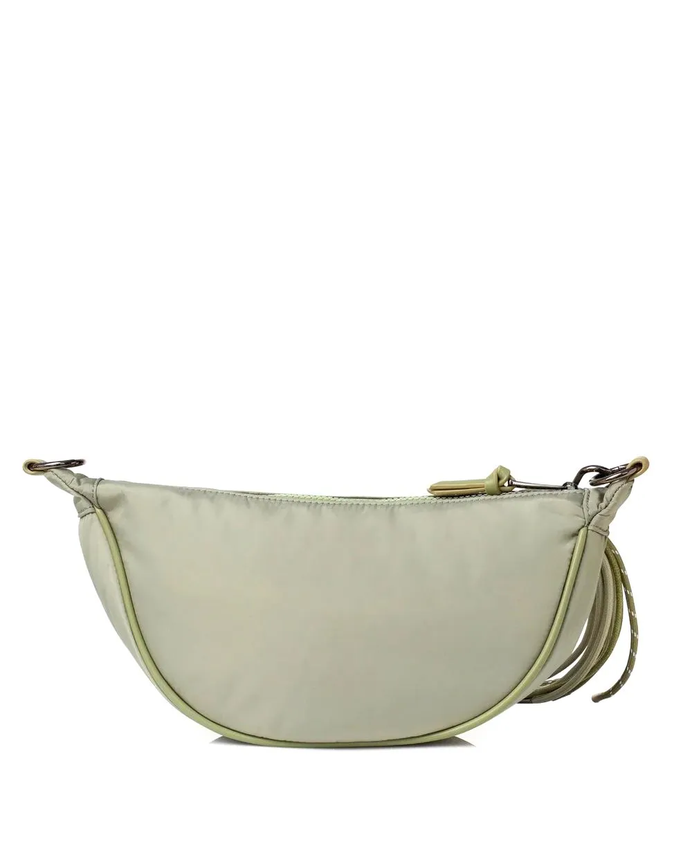 תיק צד אלכסוני ירוק רצועת מקרמה | BLUEBERTY – תמונה 3