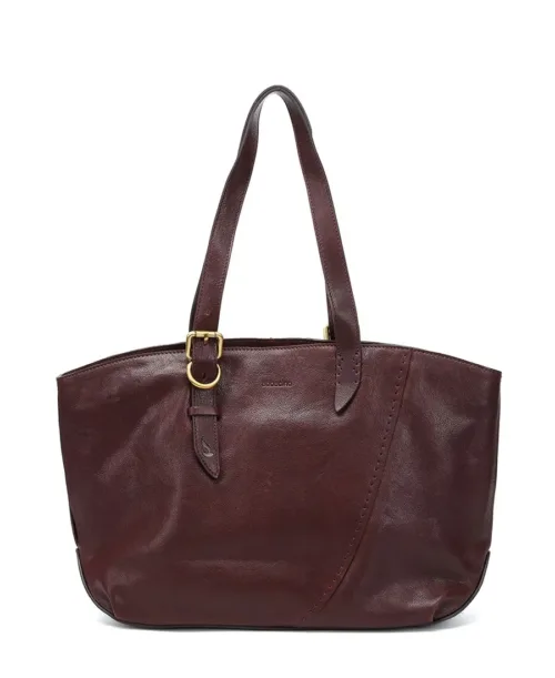 תיק צד לנשים שופר מעור בורגנדי Abbacino