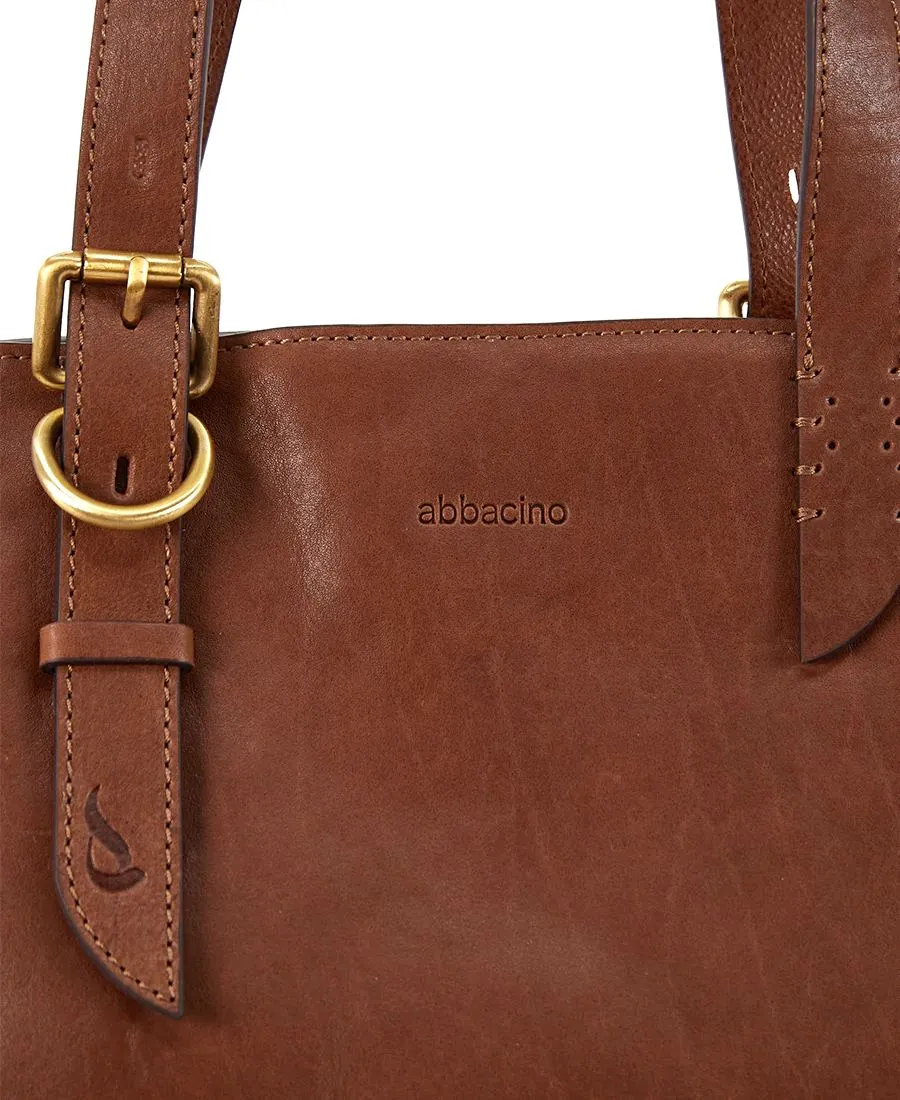 תיק צד מעור לנשים שופר קוניאק | Abbacino – תמונה 8