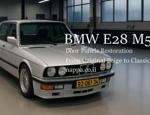 צביעה לדיפוני דלתות BMW E28 M535i
