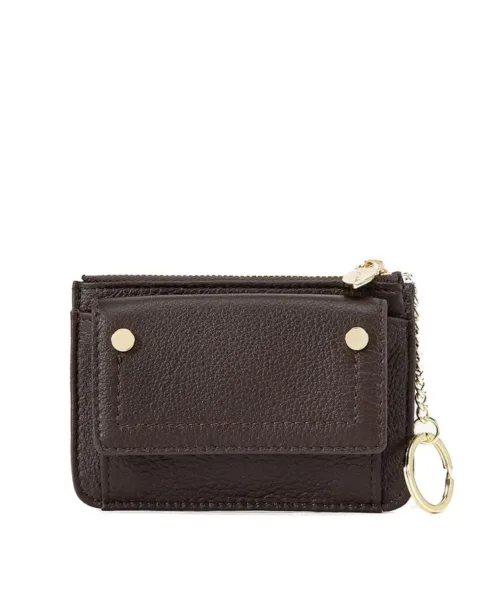 ארנק קטן לנשים לימונית חום מעצבת נטע שדה (1)