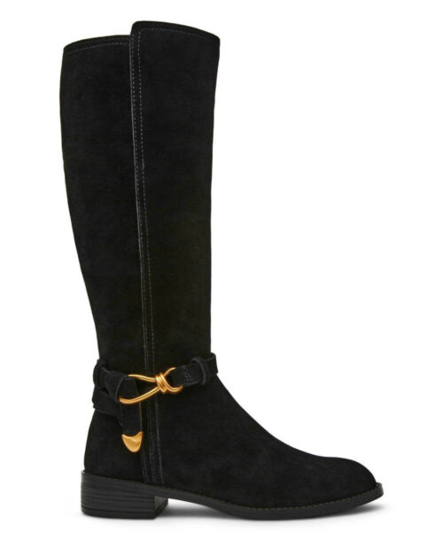 מגף עור זמש שחור לנשים סטיב מאדן XTREME (1)