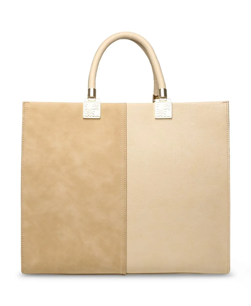 תיק צד גדול צבע אבן לנשים BCHLOEY סטיב מאדן פרונט