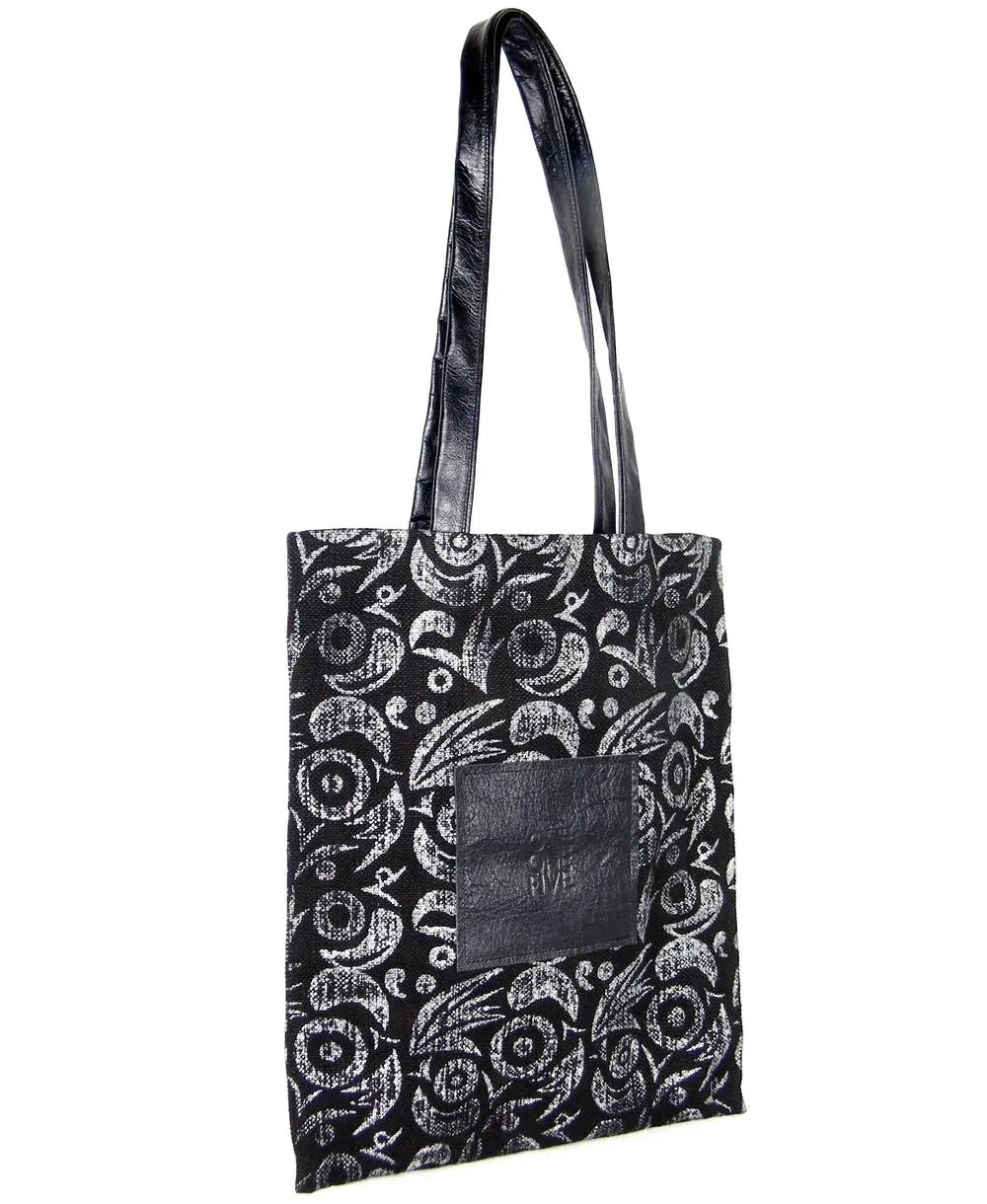 תיק צד לנשים קלאקאר שחור כסף | ONE ONE FIVE – תמונה 2