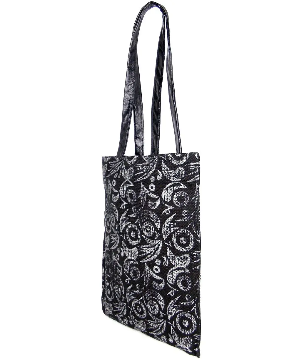 תיק צד לנשים קלאקאר שחור כסף | ONE ONE FIVE – תמונה 3