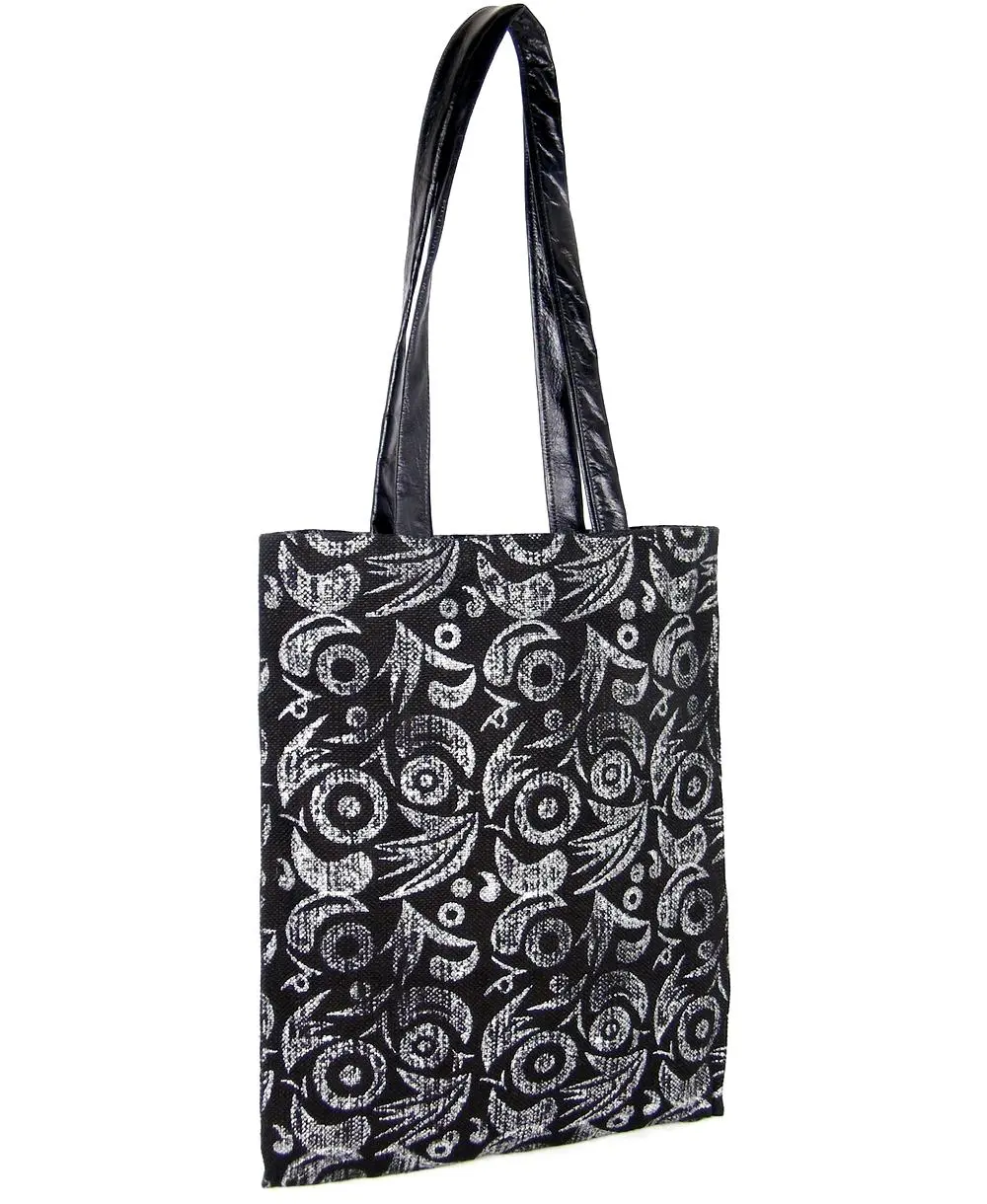 תיק צד לנשים קלאקאר שחור כסף | ONE ONE FIVE – תמונה 4