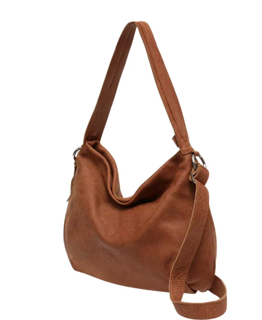 תיק צד מעור לנשים דגם קליאופטרה חום דיזל ארנקי עמנואל (1)