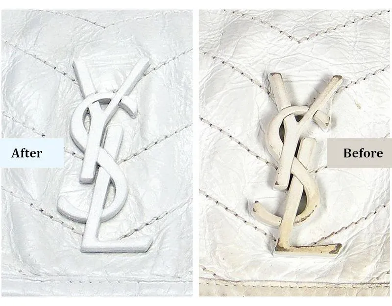 לוגו YSL לאחר חידוש וצביעה