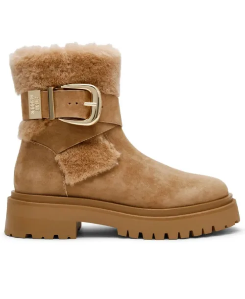 מגפון זמש טאן בהיר לנשים סטיב מאדן LODGE (1)