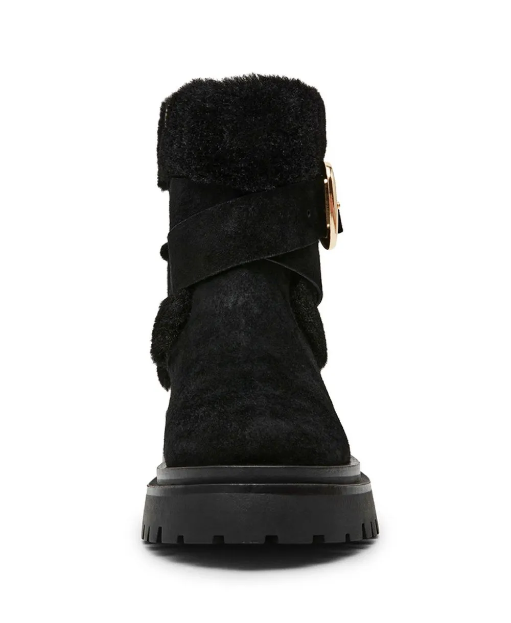 מגפון זמש שחור LODGE | סטיב מאדן – תמונה 5