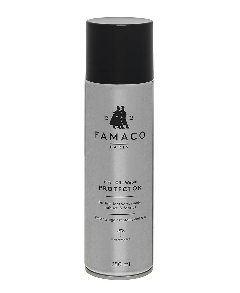 ספריי הגנה לנעליים מזמש ועור Famaco Waterproof Protector ‎250ml