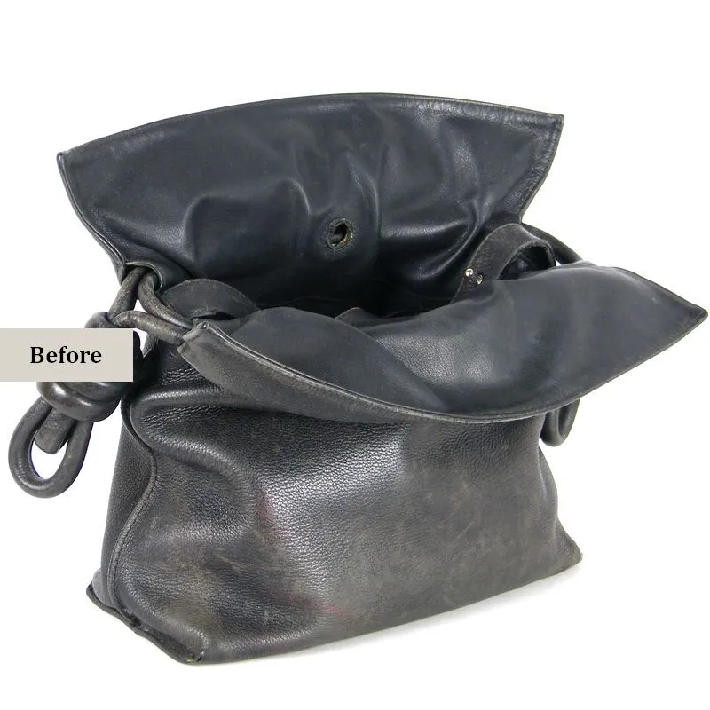 פנים תיק LOEWE לפני ניקוי עומק וחידוש מלא פנים תיק LOEWE לפני ניקוי עומק וחידוש מלא