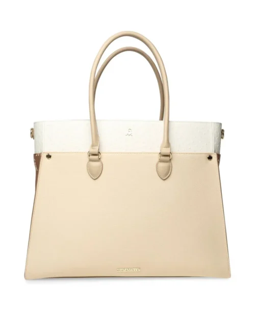 תיק צד גדול לנשים למחשב נייד BMARIO-E קאמל סטיב מאדן