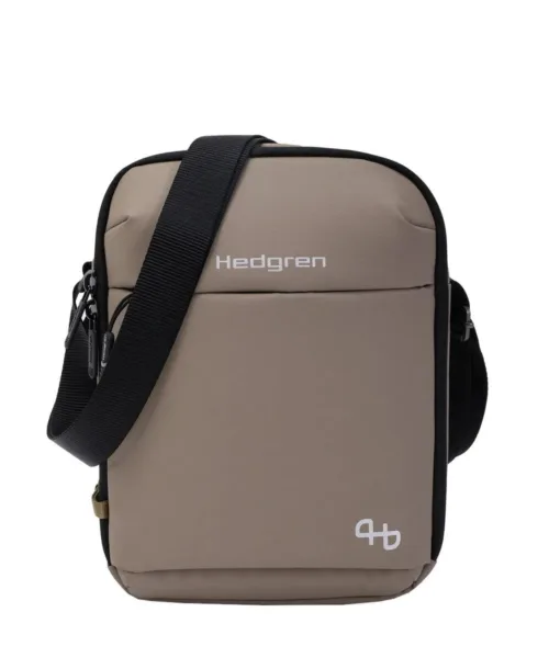 תיק צד לגברים חברת הדגרין דגם צועד בגוון בז' בהיר ספורטיבי