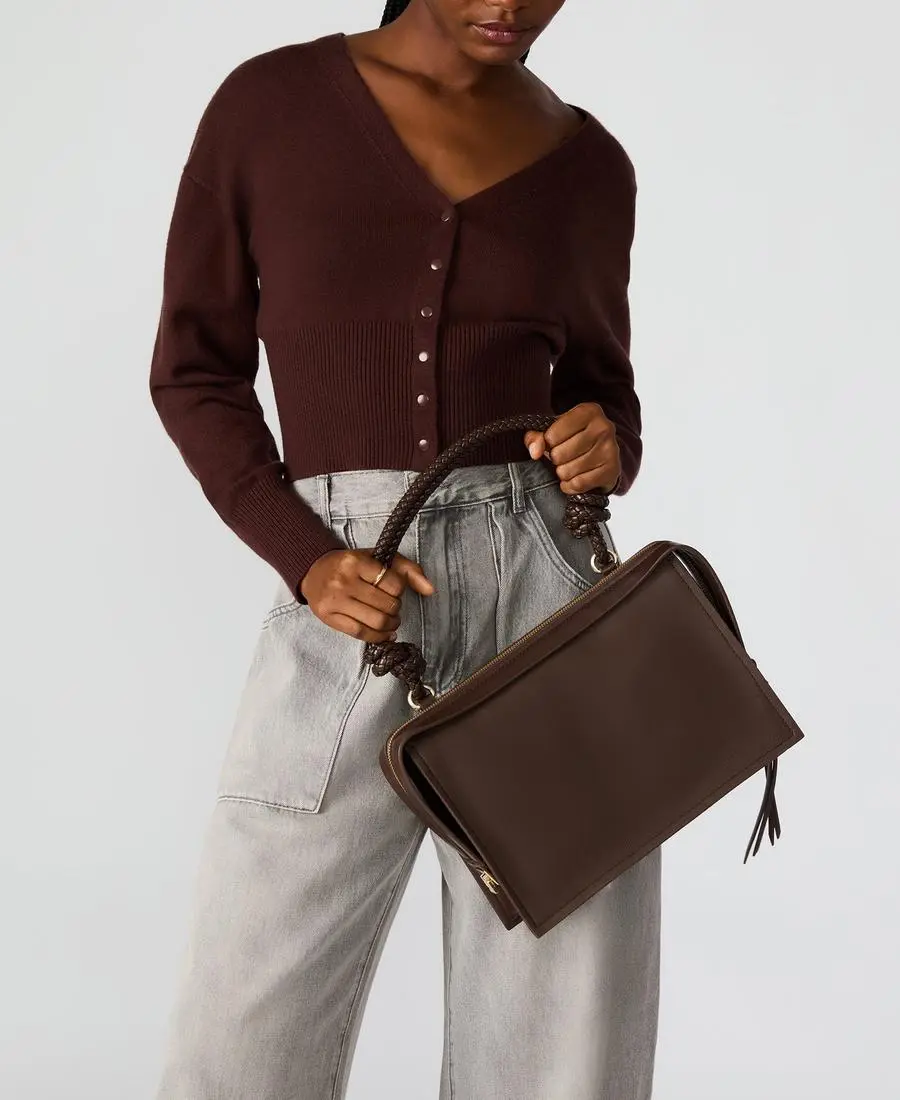 תיק צד לנשים BAMREN בחום | סטיב מאדן – תמונה 2